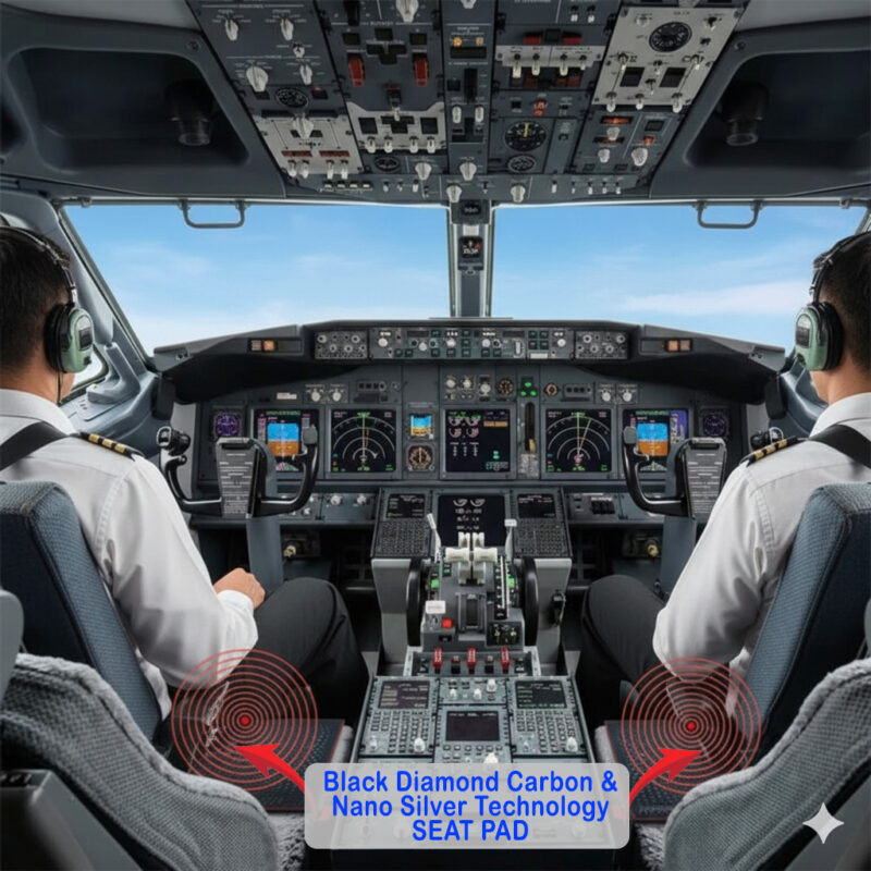 UOG (United One) 좌석 패드. 5가지 웰빙 기능 – 미세혈액순환 개선, 압력 완화, 고관절 및 꼬리뼈 지지, 허리 편안함, 좌골신경통 완화, 자세 교정. 하루 종일 편안함: 항공기 조종석, 자동차, 사무실 어디에서나. 초슬림 & 초경량 좌석 패드